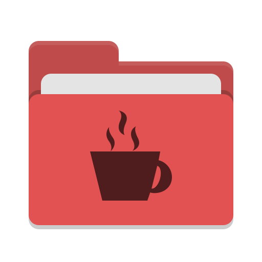 Folder Red Java Icon Papirus Places Iconset Papirus