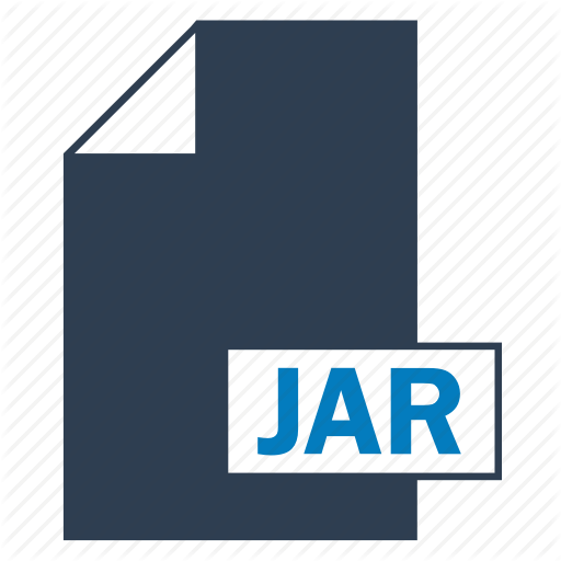 Blue, File, Format, Jar, Java Icon