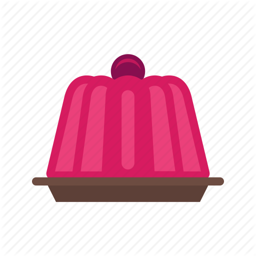 Candy, Color, Food, Jelly, Pudding, Red, Strawberry Icon