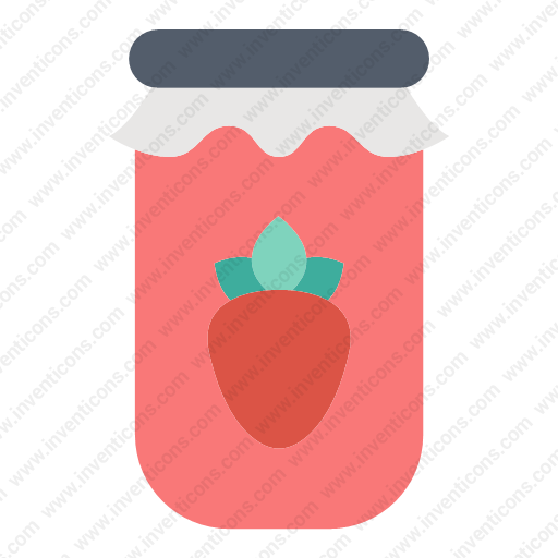 Download Autumn,fall,jam,jar,jelly,season,strawberry Icon