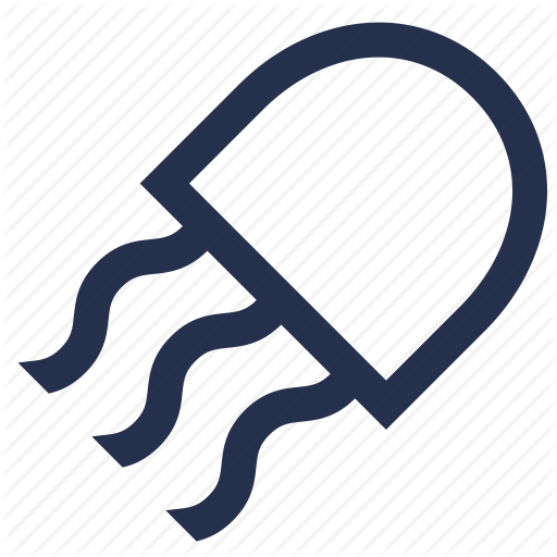 Jelly, Jelly Fish Icon