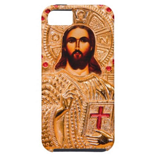 Jesus Christ Golden Icon Iphone Case Iphone Cases