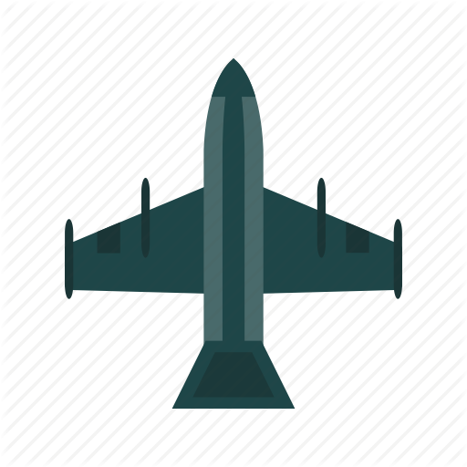 Fighter, Jet, Plane Icon