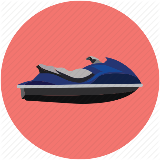 Jet Boating, Jet Ski, Water Scooter, Water Sports Icon