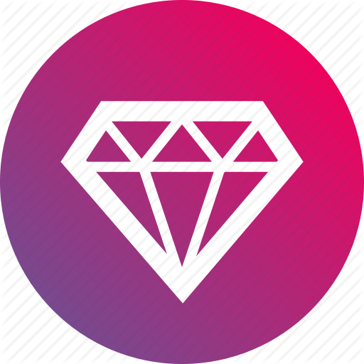 Asset, Diamond, Good, Gradient, Jewel, Jewelry Icon