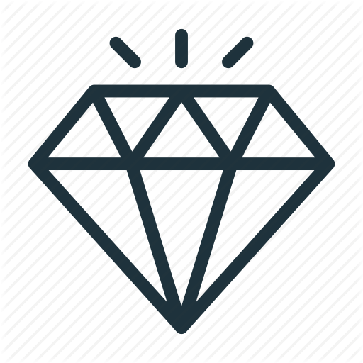 Crystal, Diamond, Gem, Gemstone, Jewel, Jewelry Icon