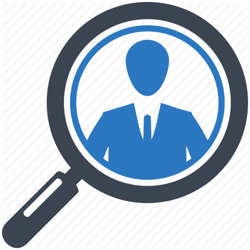 Employee, Looking, Search Job Icon