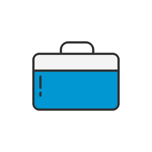 Job, Suitcase, Linkedin, Job Search Icon