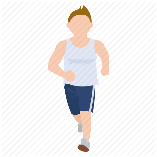 Jogging, Male, Man, Runner, Running, Sport, Work Out Icon