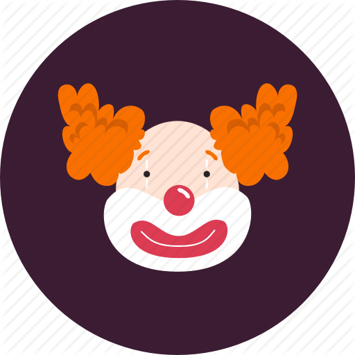 Circus, Clown, Joke, Laugh Icon