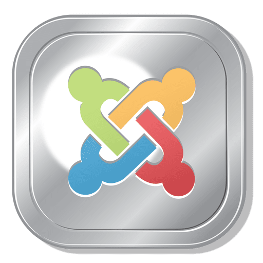 Joomla Metallic Button