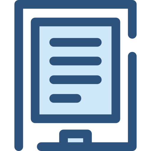 Ebook, Kindle, Travel, Read, Novel, Reading, Journey Icon