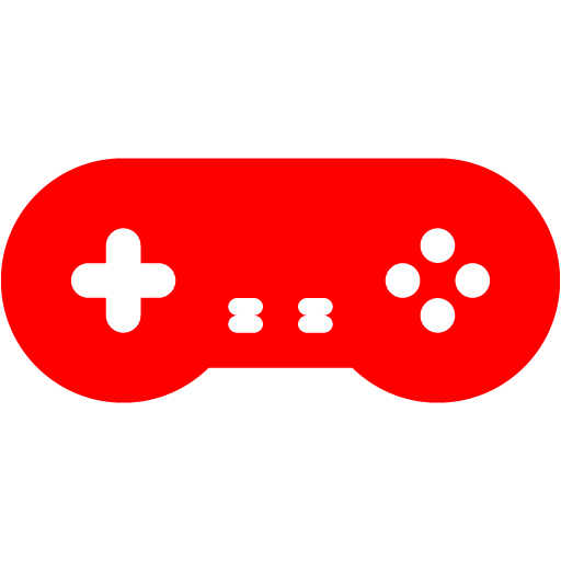 Red Joystick Icon