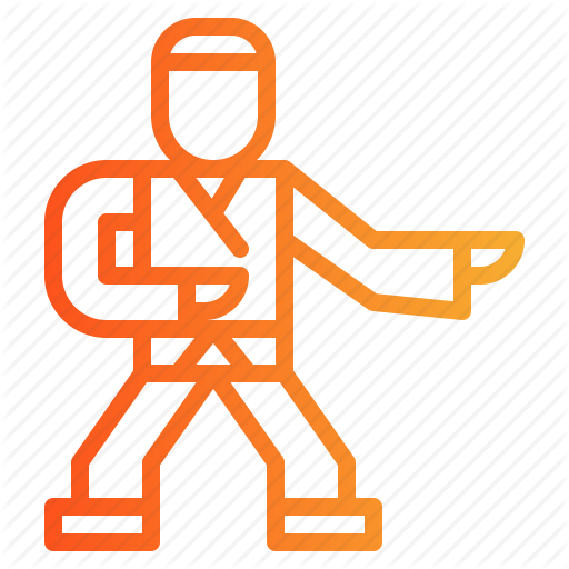 Judo, Karate Icon