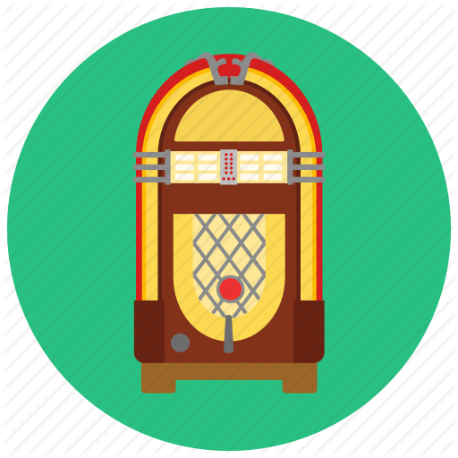 Jukebox, Music, Player, Retro Icon