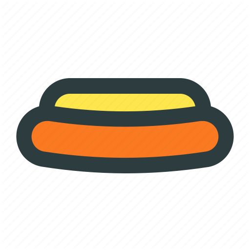 Food, Hotdog, Junk Icon