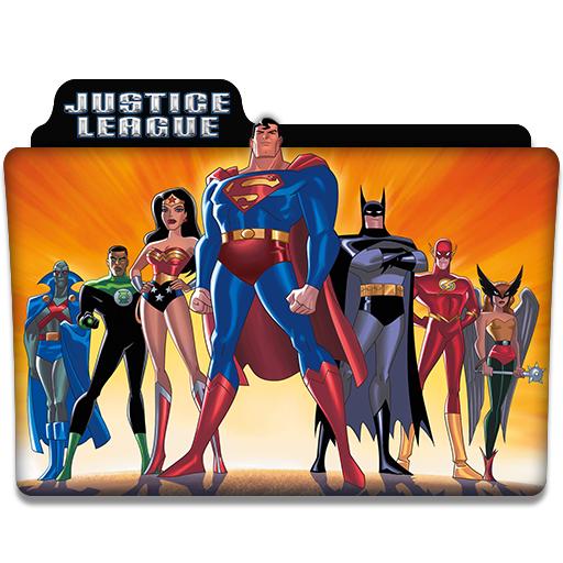 Justice League Tv Series Folder Icon