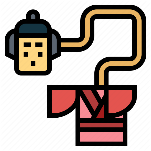 Geisha, Ghost, Japan, Rokurokubi Icon