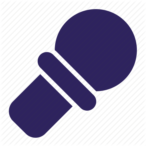 Karaoke, Mic, Music, Record Icon