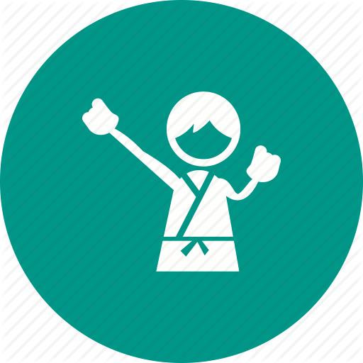 Arts, Belt, Karate, Kids, Martial, Sports, Taekwondo Icon