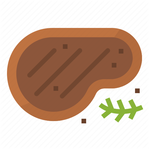 Food, Menu, Restaurant, Steak Icon