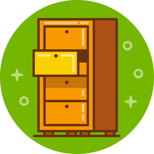 Keep, Stock, Chest, Drawer, Save, Archive, Furniture Icon