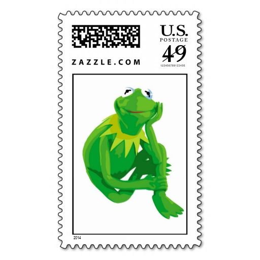 Kermit The Frog Charming Eyes Disney Postage