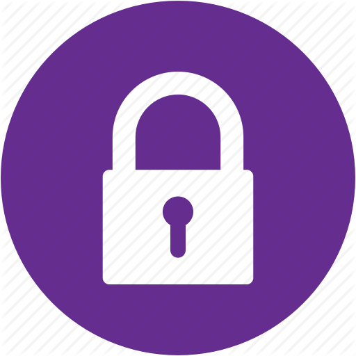 Circle, Key, Lock, Locked, Password, Protection, Security Icon