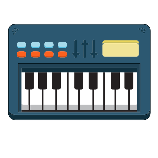 Piano, Electric, Musical, Instrument Icon Free Of Piano