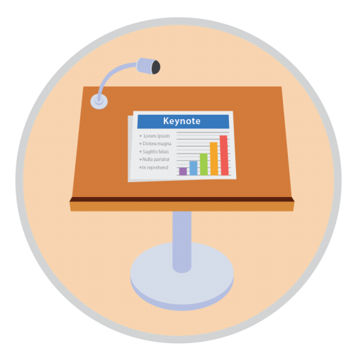 Keynote Icon Iwork Iconset Hamza Saleem