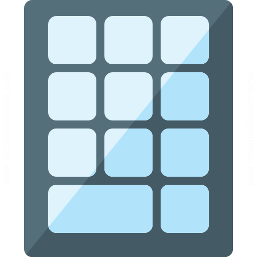 Iconexperience G Collection Keypad Icon