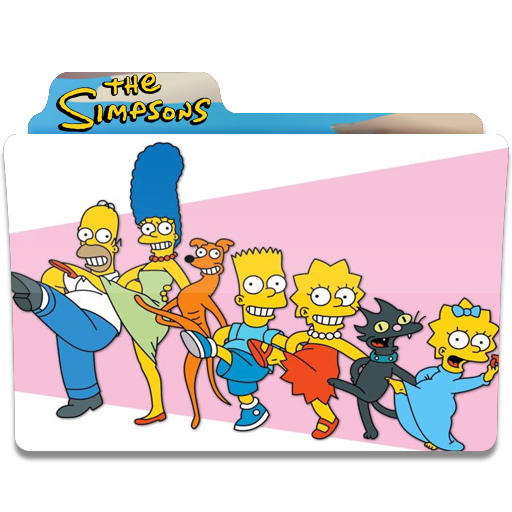 The Simpsons, Kick, Folder, Folders Icon Free Of Simpsons Folder