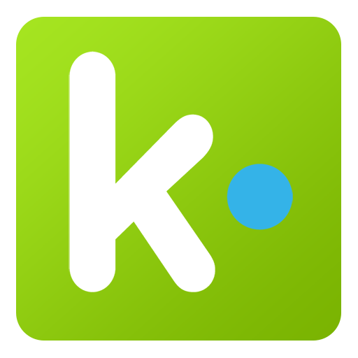 Kik Icon Flat Gradient Social Iconset Limav