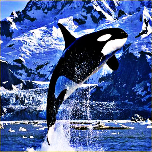 Killer Whale Swimming The Ocean Now Ur Device