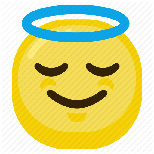 Angel, Emoticon, Happy, Help, Hero, Kind, Smile Icon