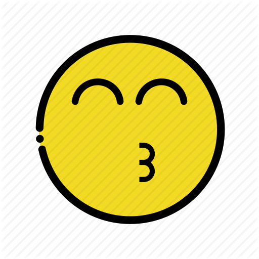 Happy, Kiss Icon