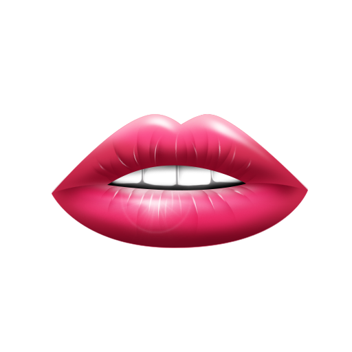 Lips Icon Cosmetic Iconset Dooffy