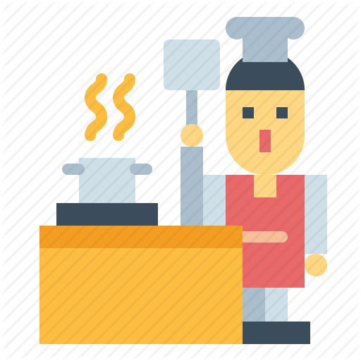 Chef, Cooking, Kitchen Icon