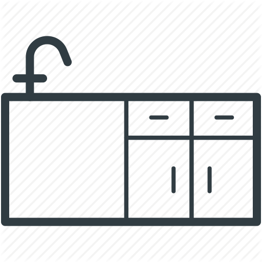 Furniture, Kitchen, Refrigerator, Transparent Png Image Clipart