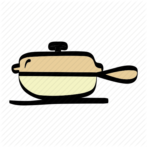 Cooking, Fried, Kitchen, Pan Icon