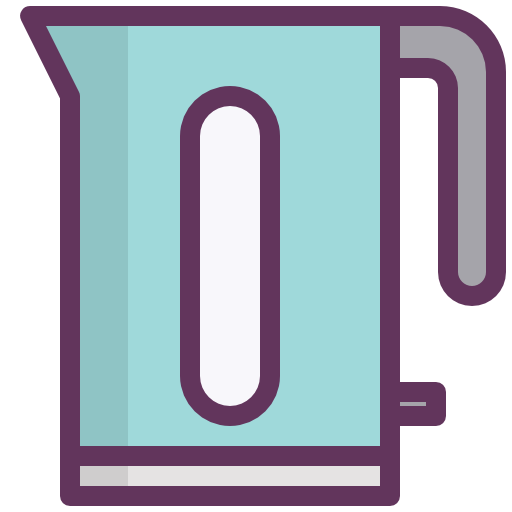 Pitcher, Water, Kitchen Icon Free Of Kitchen Bold Line Color Mix