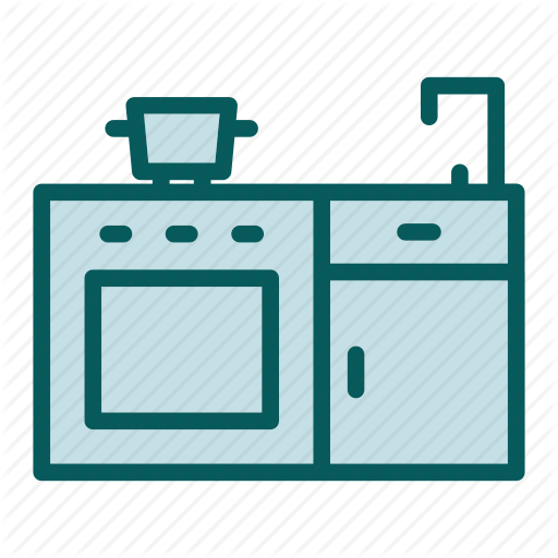 Cook, Decoration, Furniture, Home, Interior, Kitchen, Sink Icon