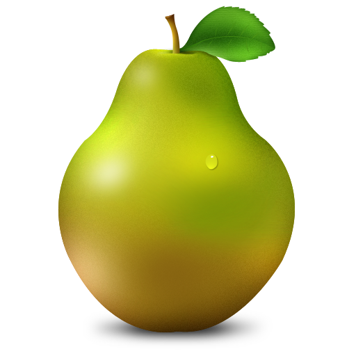 Pear Icon Paradise Fruits Iconset Artbees