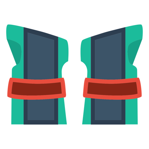 Roller Skate Knee Pads Icon