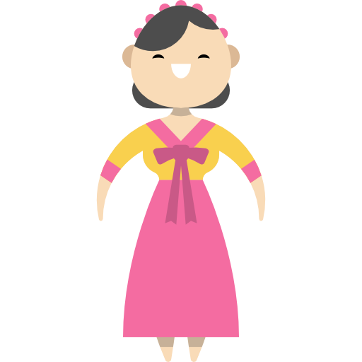 People, Traditional, Korean, Culture, Ethnic, South Korea Icon