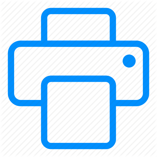 Device, Fax, Machine, Print, Printer, Printing Icon