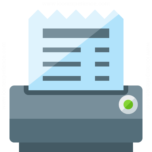 Pictures Of Receipt Printer Icon