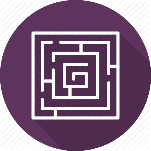 Business, Elements, Labyrinth, Maze, Mordern Icon