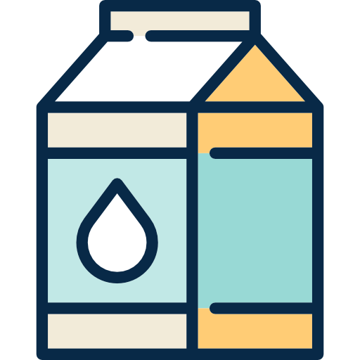 Drink, Food, Breakfast, Milk Icon
