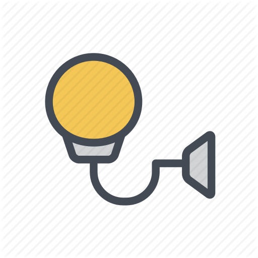 Bulb, L Lighting, Sconce Light, Wall Lamp Icon